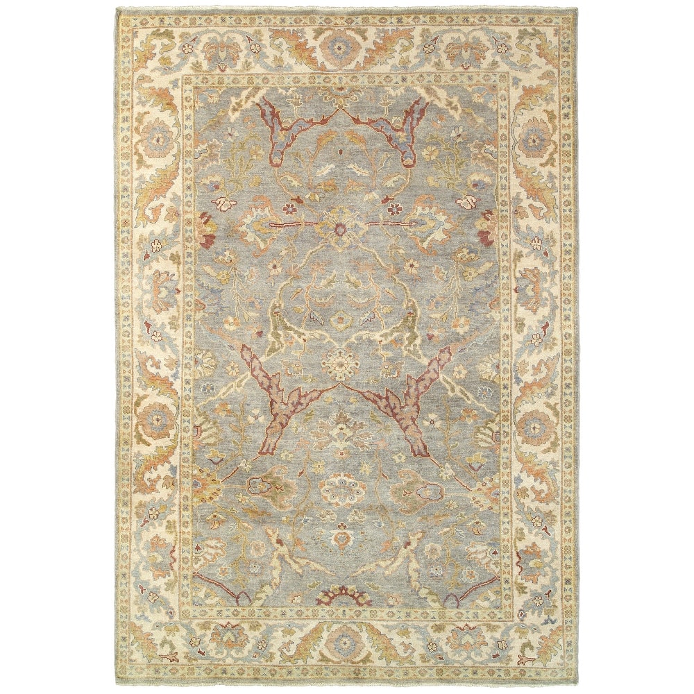 Style Haven Palma Vintage Inspired Wool Hand Knotted Area Rug