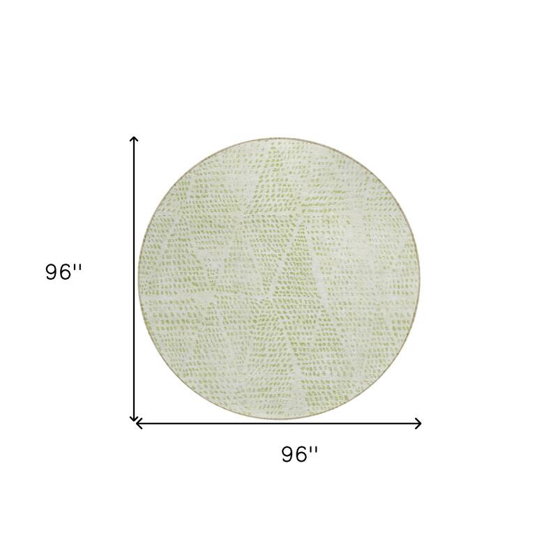 HomeRoots Geometric Transitional Rectangle Outdoor Rug