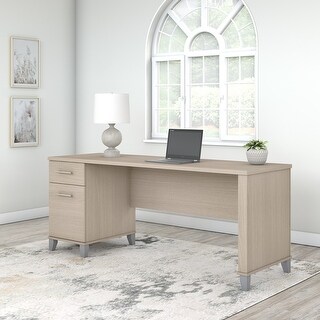 Bush Furniture Somerset 72W Office Desk with Drawe