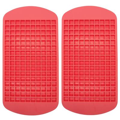 Handy Housewares Flexible Silicone Easy-Release Mini Crushed Ice Cube Tray - Each Makes 160 Small Ice Cubes