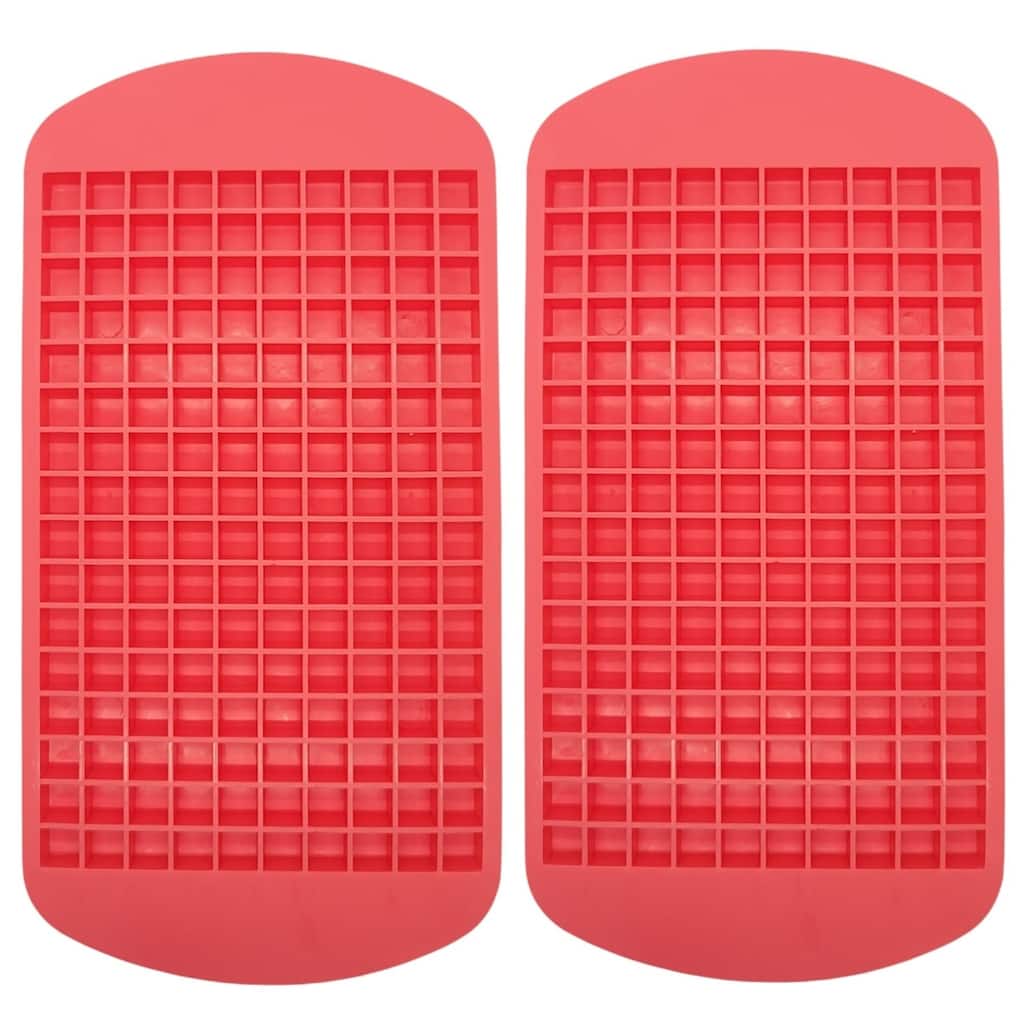 Handy Housewares Flexible Silicone Easy-Release Mini Crushed Ice Cube Tray - Each Makes 160 Small Ice Cubes
