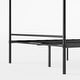 preview thumbnail 10 of 10, Priage by ZINUS Black Metal Canopy Platform Bed Frame