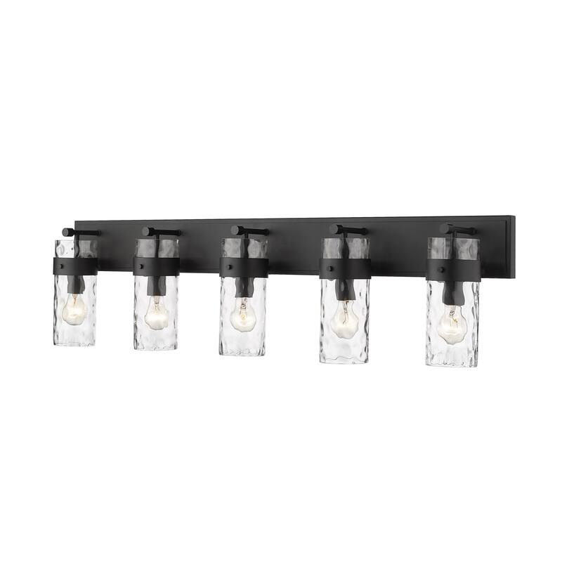 Bellevue ZBF53750 Vibius 5 Light 44" Wide Vanity Light - Matte Black
