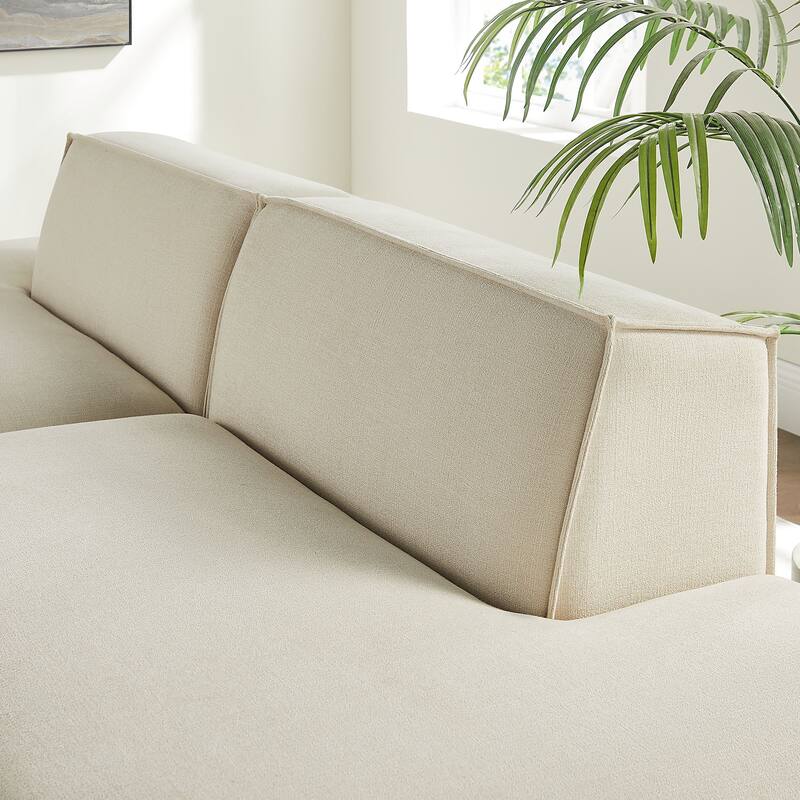 Restore 2-Piece Performance Fabric Upholstered Modular Loveseat