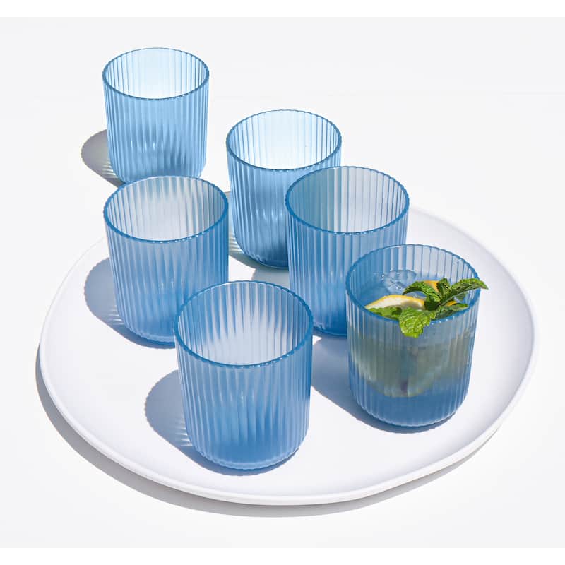 Abode Homewares Mesa PP Drinking Glass - 15 oz - Set of 6