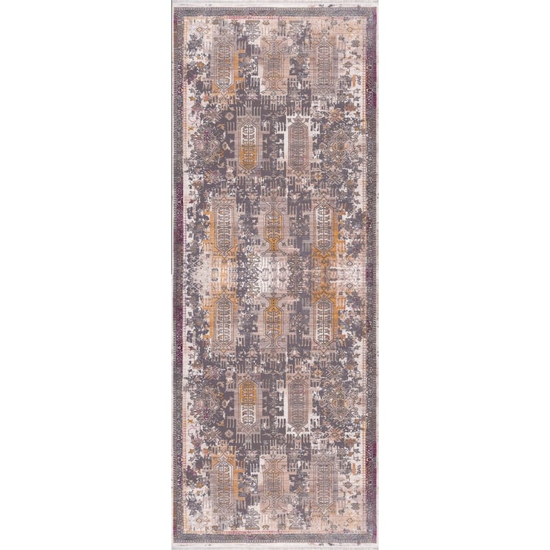 HomeRoots Southwestern Southwest Runner Area Rug