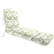 preview thumbnail 15 of 25, 74" x 22" Outdoor Chaise Lounge Cushion with Ties and Loop - 74'' L x 22'' W x 5'' H Alleah Chutney