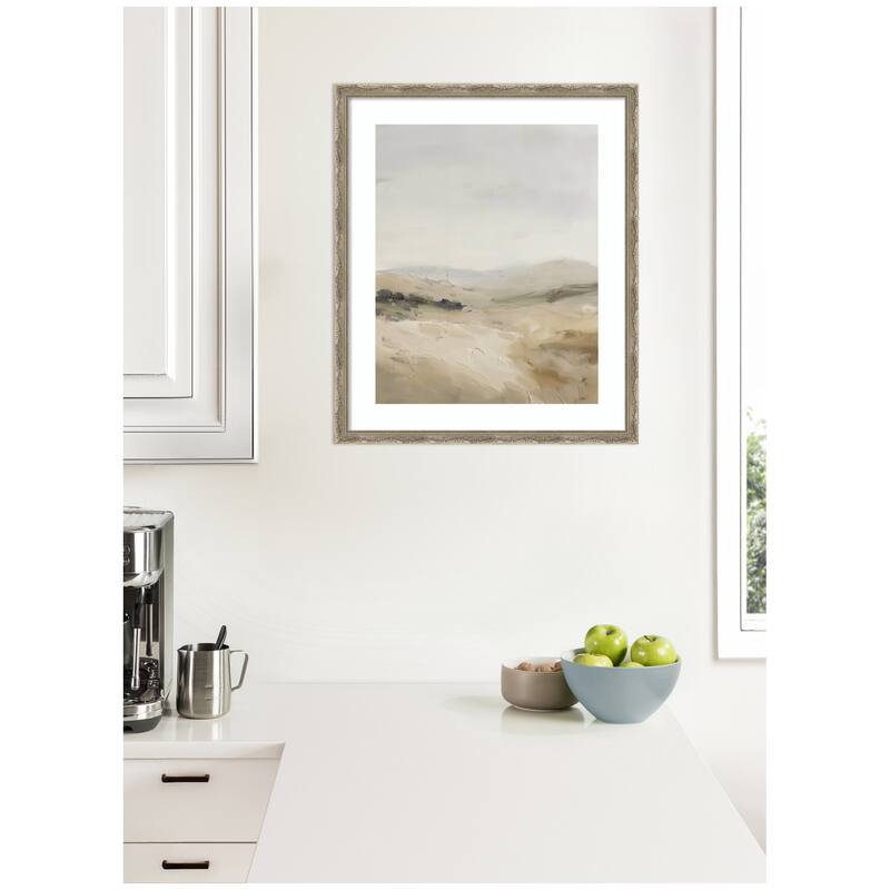 Kate and Laurel Fading Fields II by Amy Lighthall Framed Wall Art Print