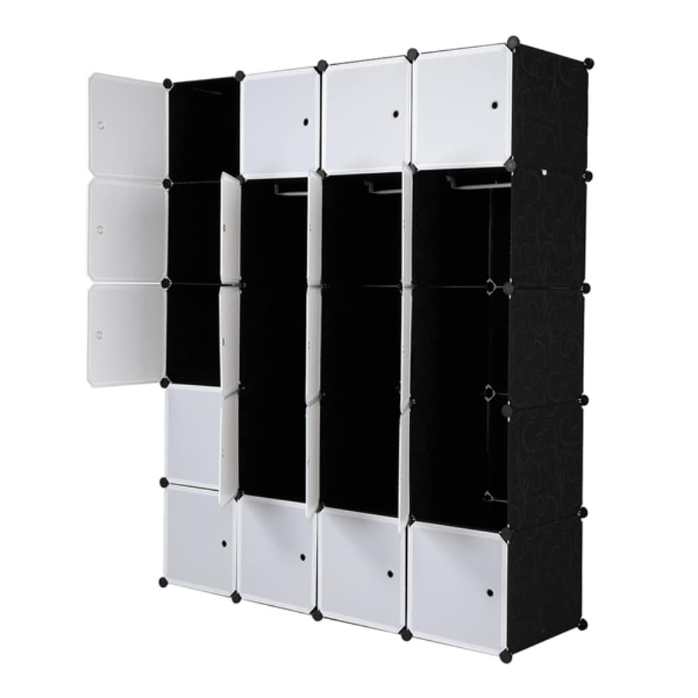 https://ak1.ostkcdn.com/images/products/is/images/direct/5c030fc546fbbc98a52ea3d79e48df0fd0c98e17/20-Cube-Organizer-Stackable-Plastic-Cube-Storage-Shelves-Design-Multifunctional-Modular-Closet-Cabinet-with-Hanging-Rod-White-Do.jpg