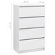 preview thumbnail 11 of 22, vidaX Sideboard Engineered Wood Storage Dresser Side Cabinet Multi Colors