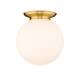 Option Satin Gold / Matte White