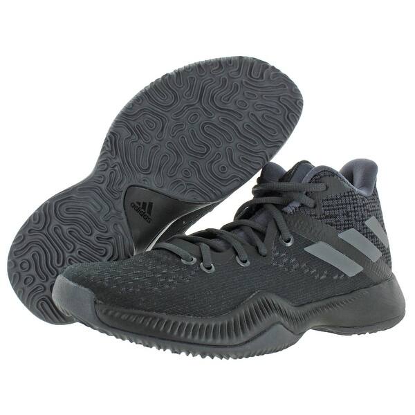 Adidas Boys Mad Bounce Basketball Shoes Sport Performance Black Grey Overstock 3431