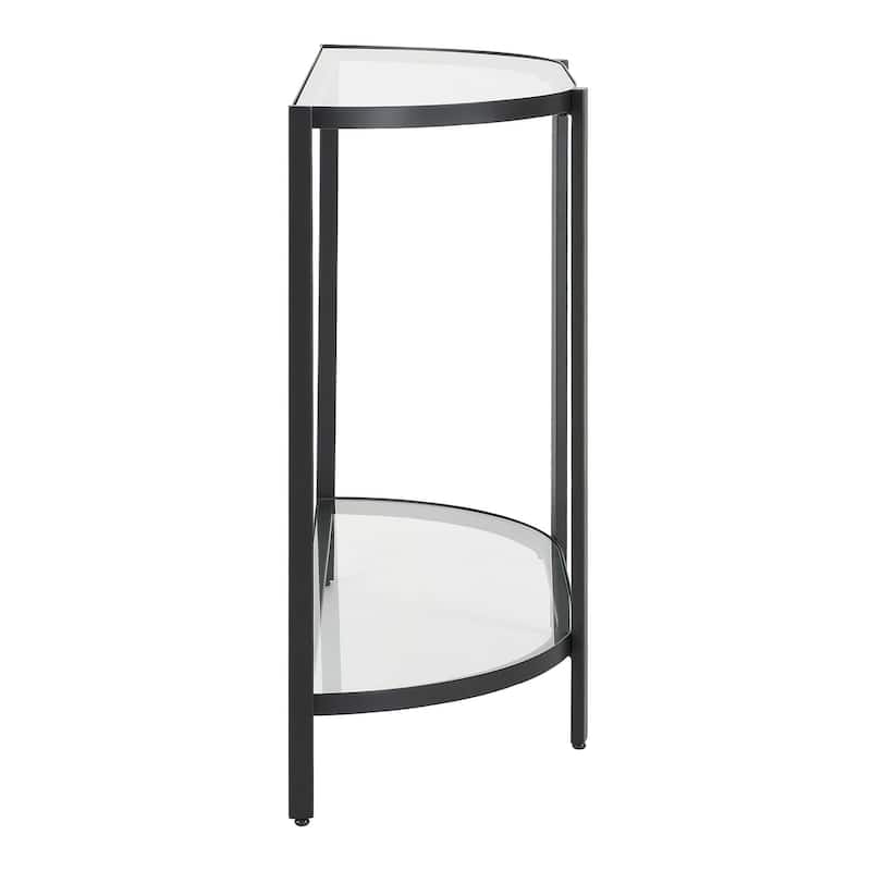 Carson Carrington Iron Black Console Table