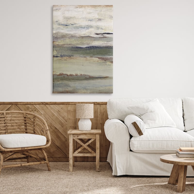 Stupell Abstract Earth's Layers Canvas Wall Art Design By Lanie Loreth