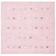 preview thumbnail 12 of 24, SAFAVIEH Kids Jayshree Polka Dot Wool Rug 5' Square - Light Pink - Square