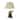 29" Tall Polyresin Elephant Table Lamp w/ Antique Gold finish