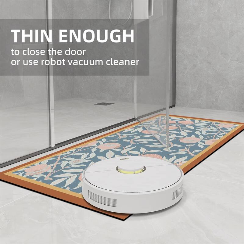 Bath Mat Rug-Thin Quick Dry