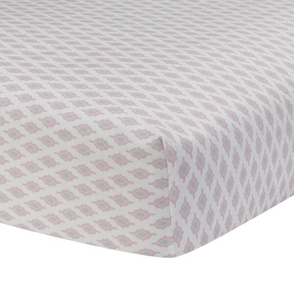 Shop Lambs Ivy Happi By Dena Charlotte Pink White Paisley Leaf