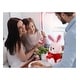 preview thumbnail 6 of 4, DolliBu I LOVE YOU Rose Gold Bunny Plush Animal with Red Shirt - 8 inches