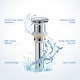 preview thumbnail 15 of 53, Bathroom Sink Pop Up Drain Stopper Full Cover without Overflow