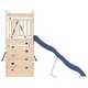 preview thumbnail 17 of 21, vidaXL Swing Set Outdoor Backyard Wooden Playground Equipment for Kids Age 3-8