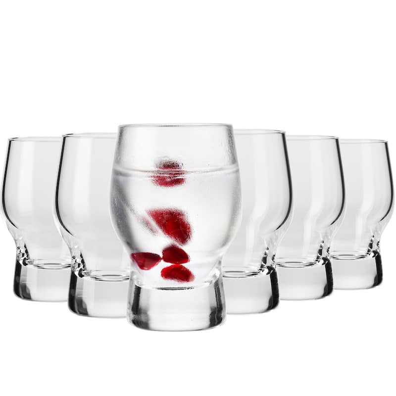 Majestic Gifts Inc. Glass- Shot Glasses- 1.7 Oz. - Set of 6 - 2.7