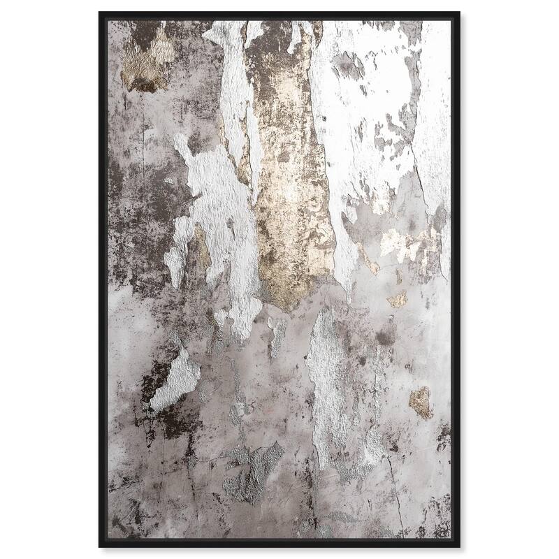 Rusted Echo I Canvas by Art Remedy - 24" x 36" - Black