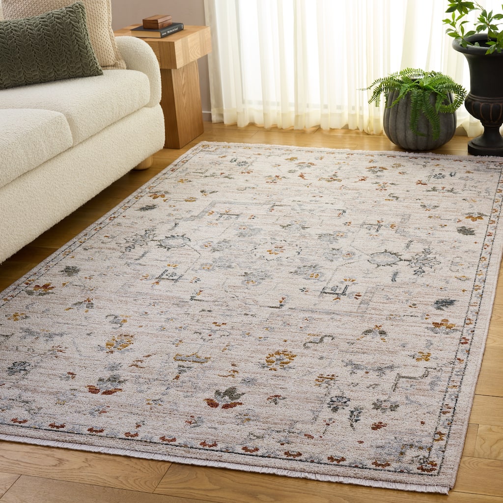 SAFAVIEH Vintage Rosewood Angels Rug