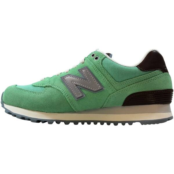 Shop New Balance 574 Cruisin Green Aqua Chalk Seafoam Tan Wl574bec
