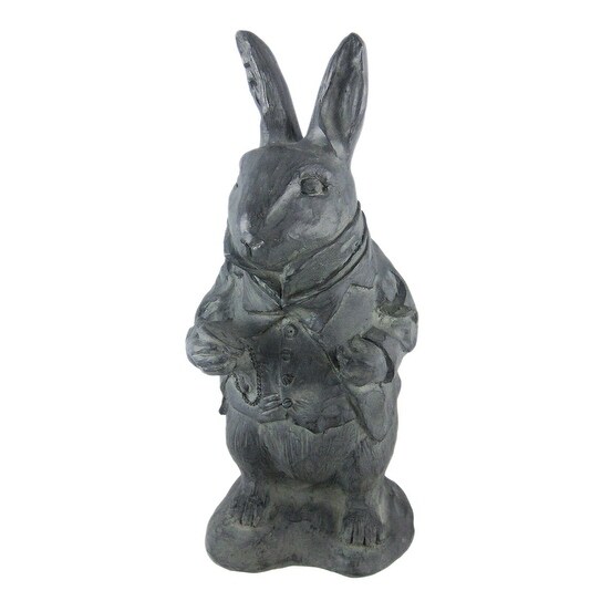 Shop Alice In Wonderland White Rabbit Garden Statue Resin 15 X