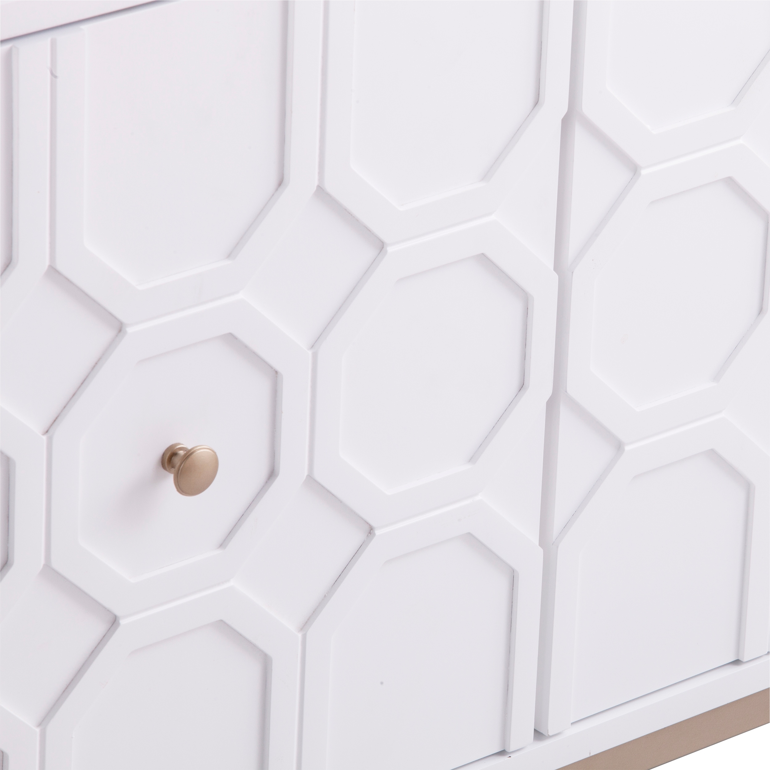 Strick & bolton gibbfield contemporary white wood accent cabinet store