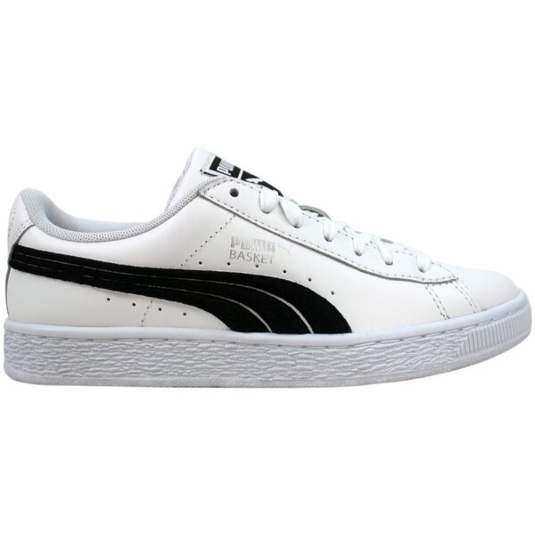 puma basket white mens
