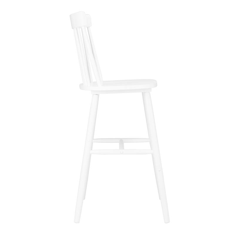 SAFAVIEH Belva 30-inch Spindle Farmhouse Bar Stool (Set of 2) - 20" W x 21" D x 44" H - 20"W x 21"D x 44"H