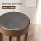 preview thumbnail 3 of 15, COSIEST 2-Tier Round Accent End Table with Shelf