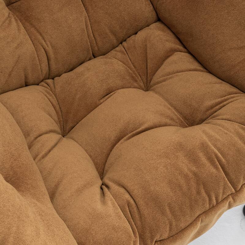 Accent Recliner Chair with Ottoman - Comfortable Upholstered Lounge Chair with Footrest, Ideal for Living Room,and Office