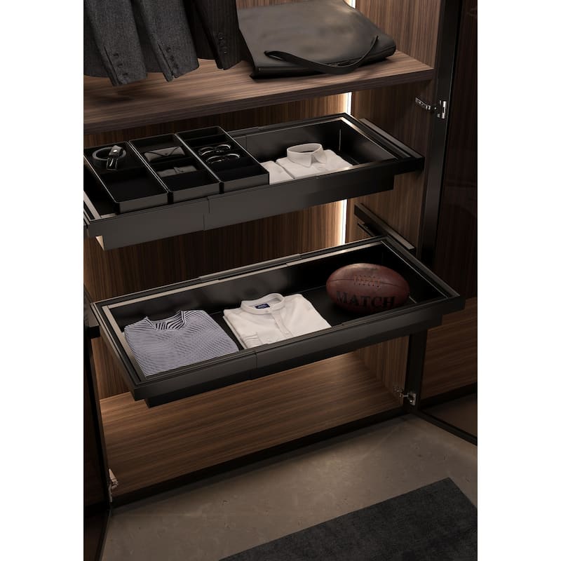 Rev-A-Shelf 5E220-2030-16-5-1 Edge 12-1/16" Deep Shallow Drawer for