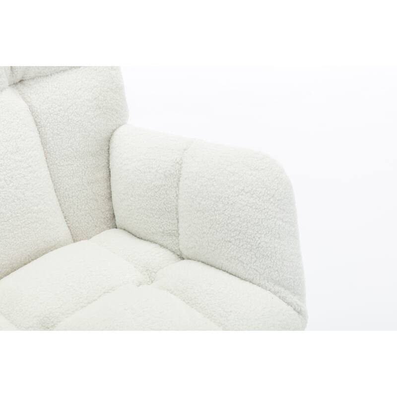 Teddy Fabric Rocking Chair