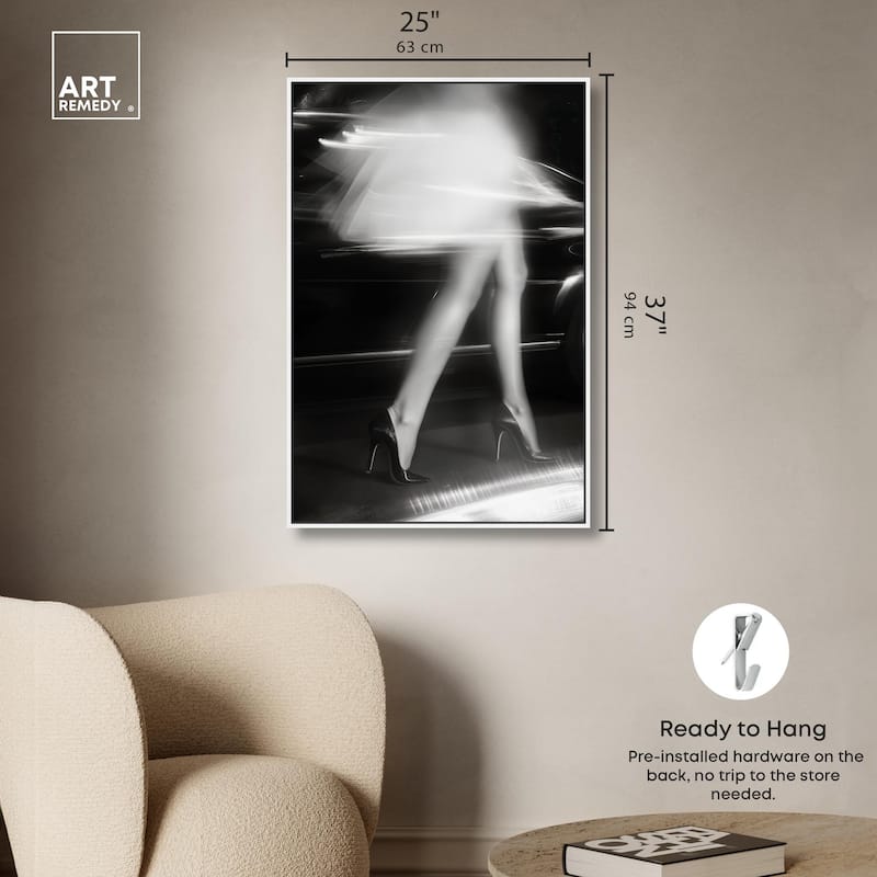 City Light's Dancer Canvas by Art Remedy