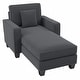 preview thumbnail 11 of 35, Stockton Chaise Lounge with Arms by Bush Furniture