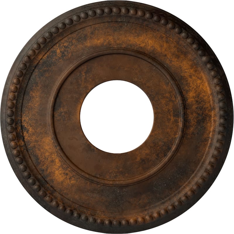 12 1/2"OD x 3 7/8"ID x 3/4"P Bradford Ceiling Medallion