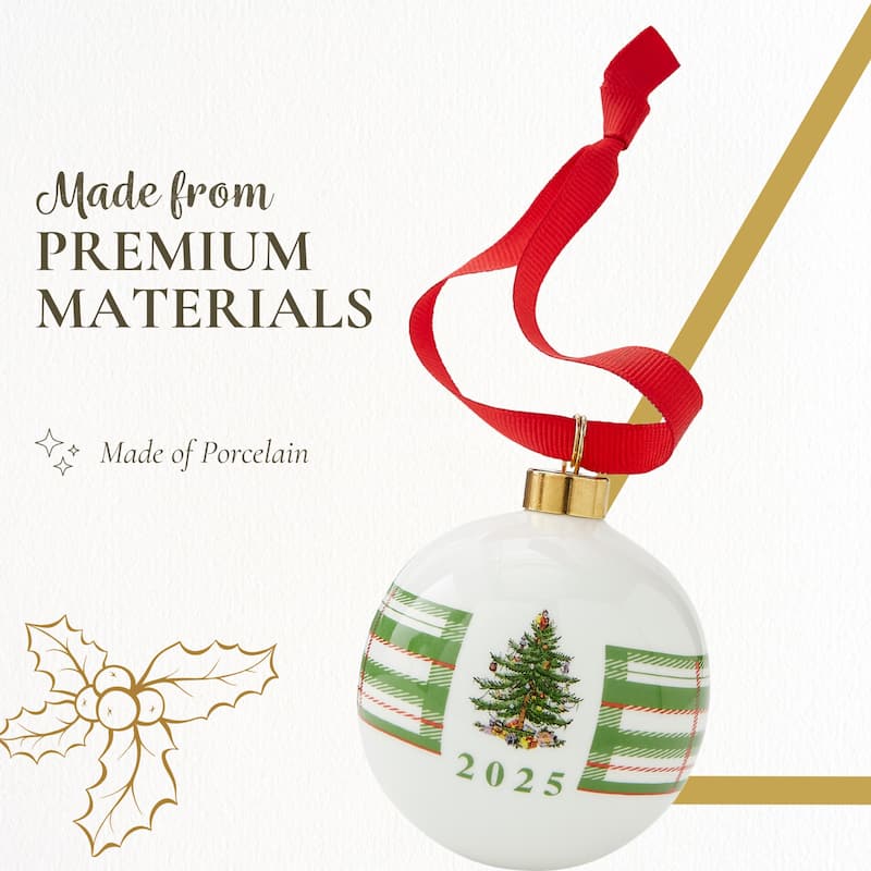 Spode Tree Annual Bauble 2025