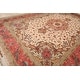 preview thumbnail 4 of 9, Hand Knotted Ivory,Rose Persian Wool & Silk Traditional Area Rug - 11' 7'' x 16' 9''