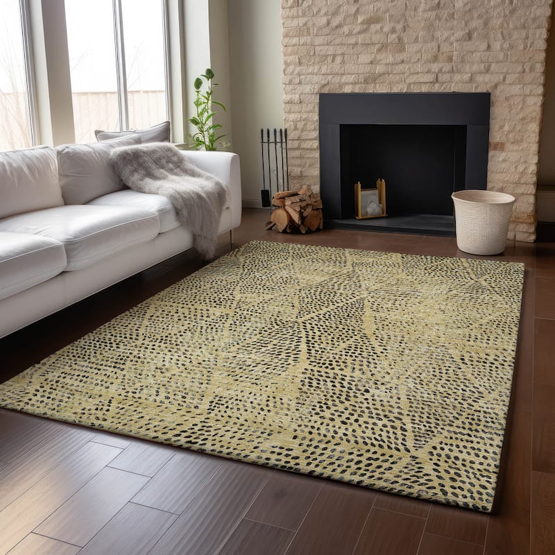 Premium Washable Super Soft Diamond Modern Mayfield Rug