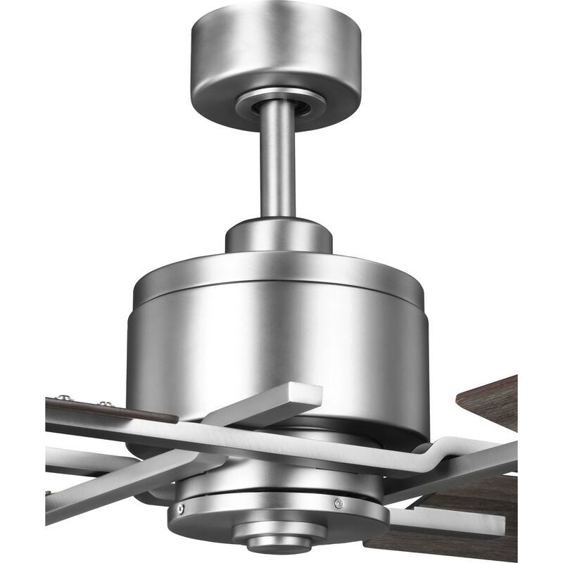 Bedwin Collection 56" Four-Blade Antique Nickel Ceiling Fan - 11.020" x 23.300" x 13.380"