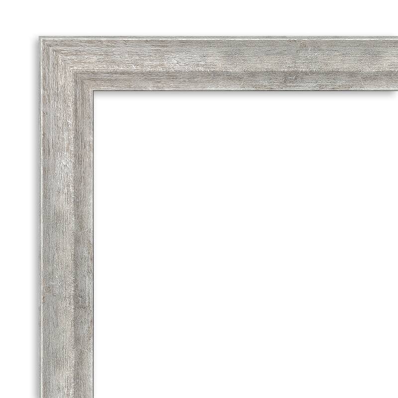 Angled Silver Wood Framed White Corkboard Bulletin Board, Organization Board, Pin Board