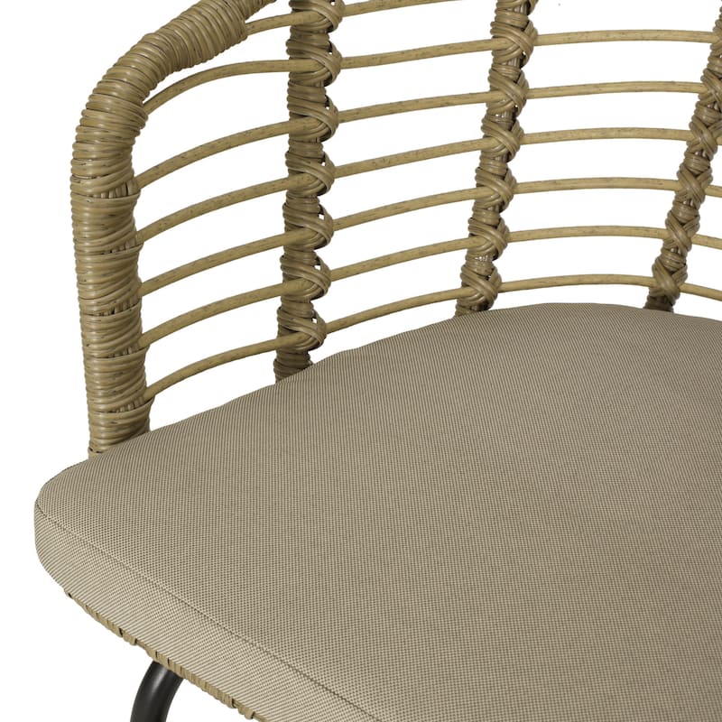 Rogge Outdoor Wicker 7 Piece Dining Set by Christopher Knight Home