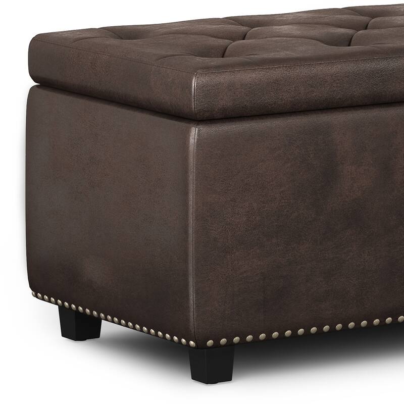 Modern Storage Ottoman for Living Room