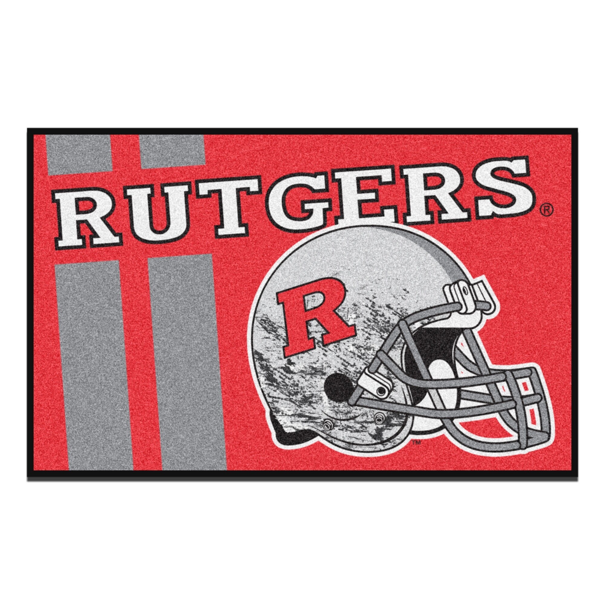 Shop Rutgers University Custom Logo Starter Rug Overstock 20552977
