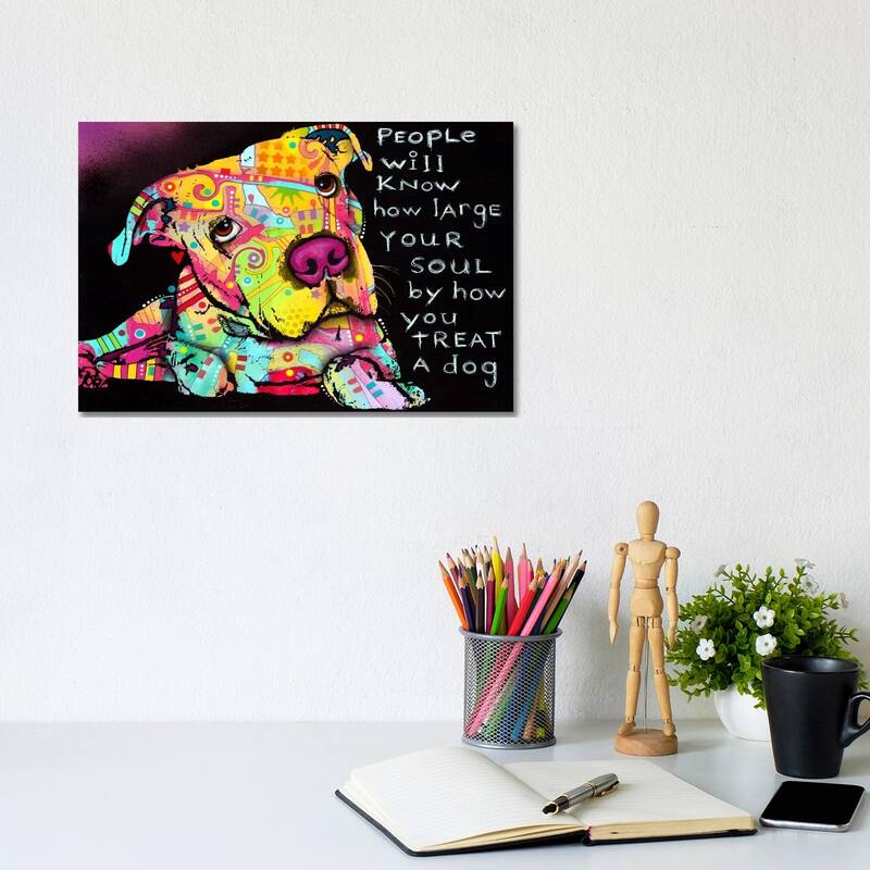 iCanvas "Firu" by Dean Russo Canvas Print - 8x12x0.75
