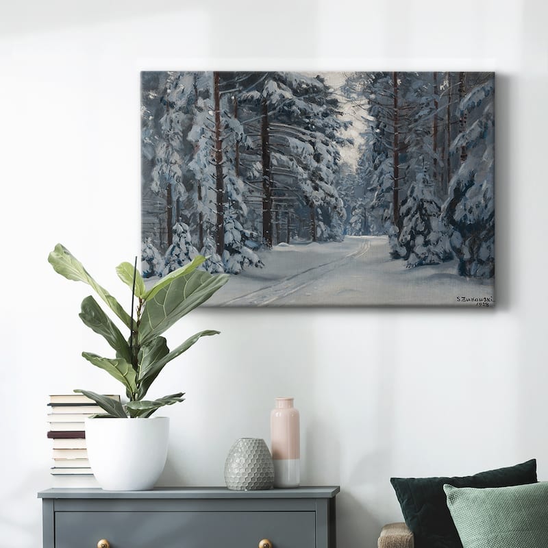 Vintage Landscape -DCCLXIII -Gallery Wrapped Canvas